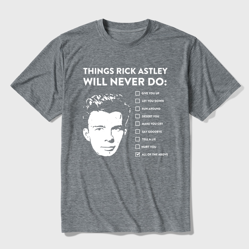 Classic Pop Commitment Checklist Ultra Soft Heather Tee
