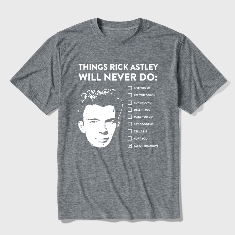 Classic Pop Commitment Checklist Ultra Soft Heather Tee