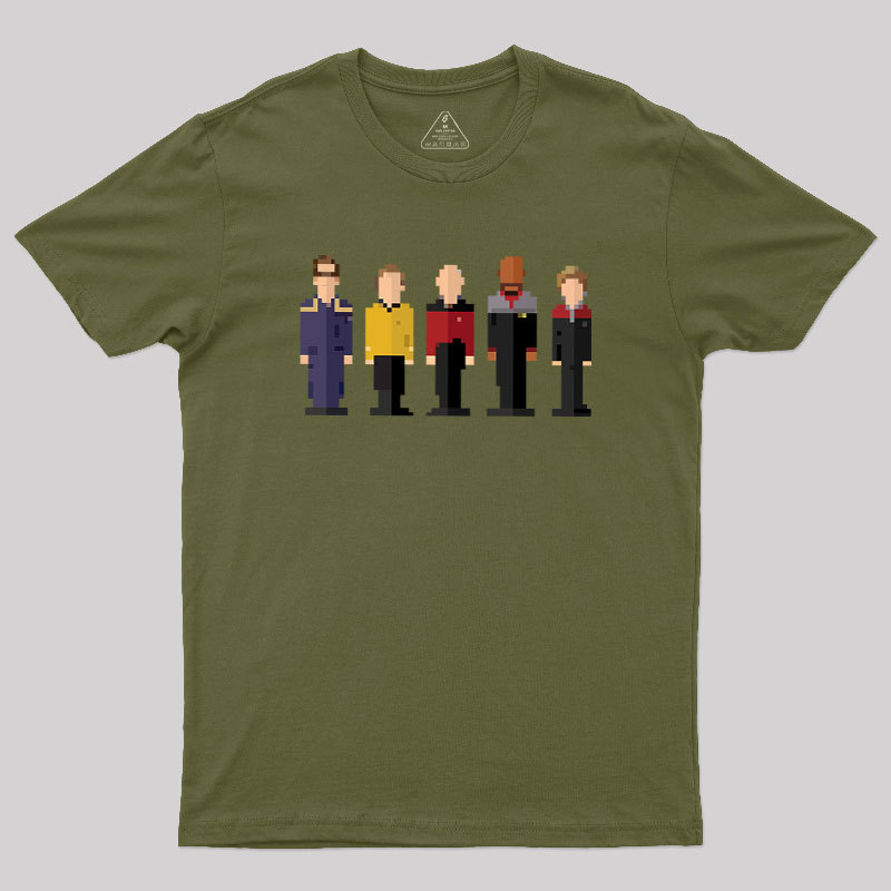 Spaceship Captains Geek T-Shirt