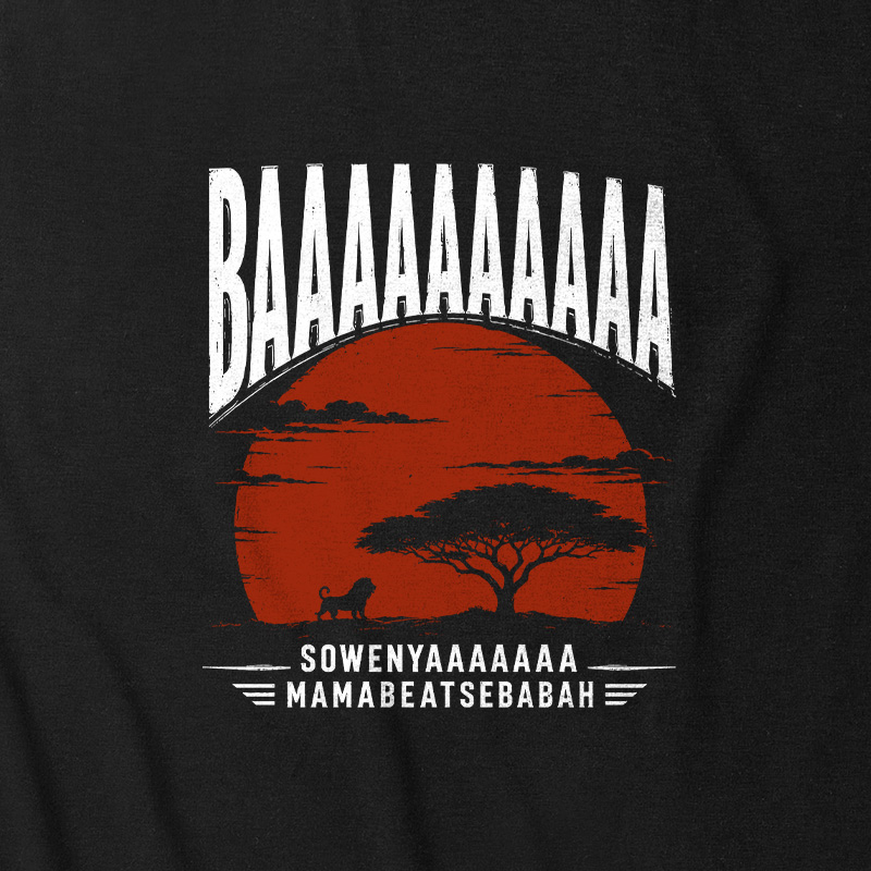 Baaa Sownyaaa Mamabeatsebabah Ultra Soft Heather Tank