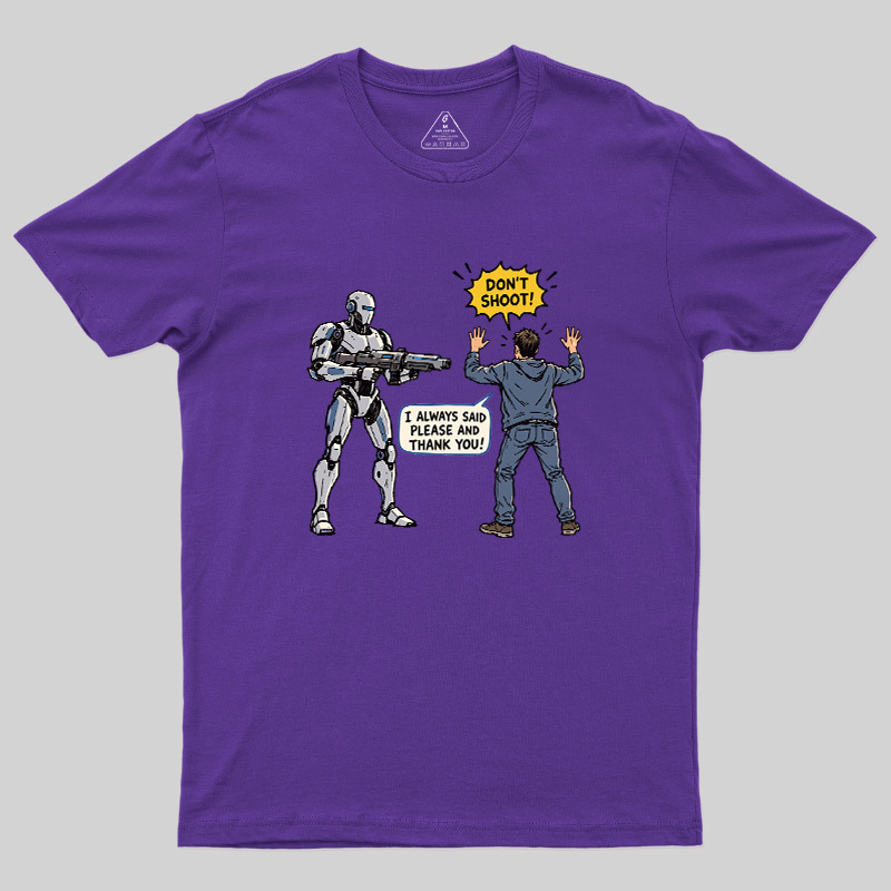 Polite Survival Geek T-Shirt