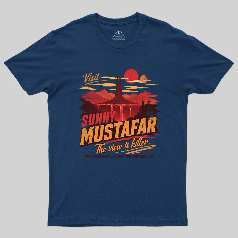 Sunny Mustafar Geek T-Shirt