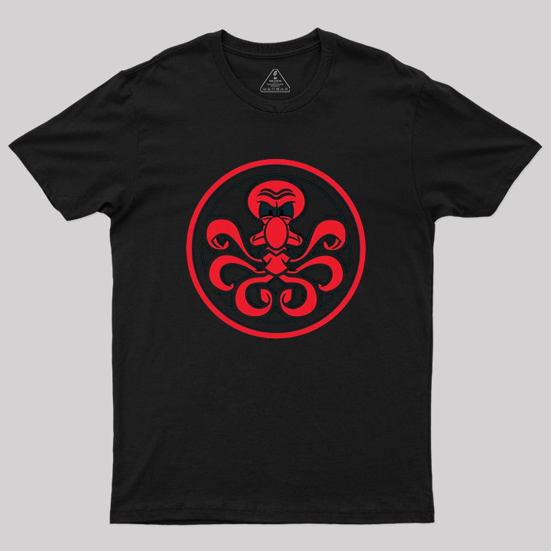 Octopus Who Hates Work Geek T-Shirt