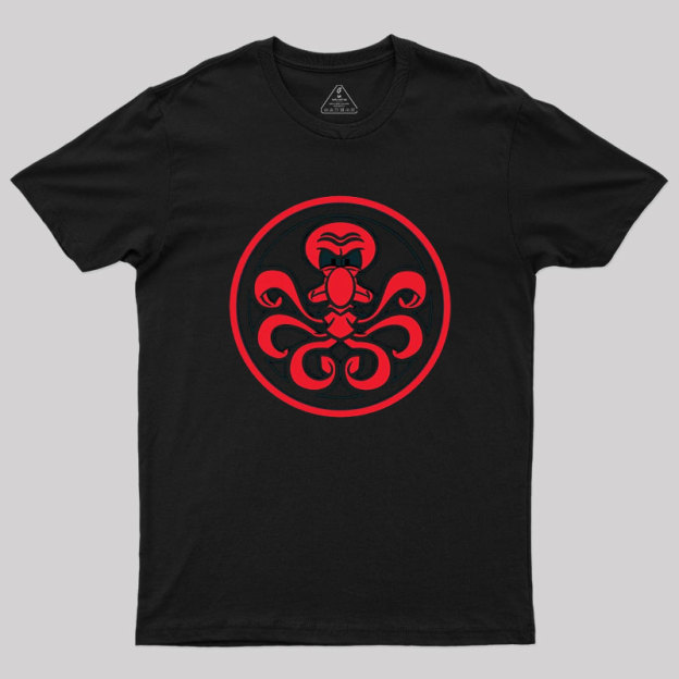 Octopus Who Hates Work Geek T-Shirt