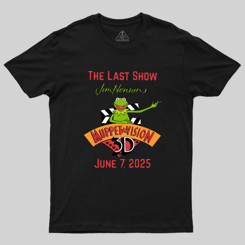 The Last Show Muppet Vision 3D Geek T-Shirt