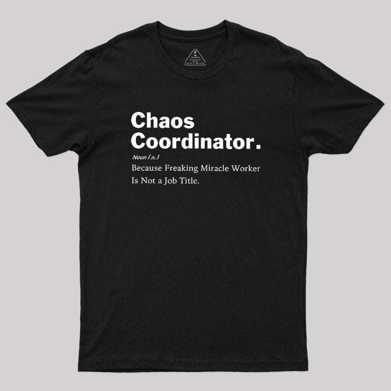 ChaosCraft Geek T-Shirt