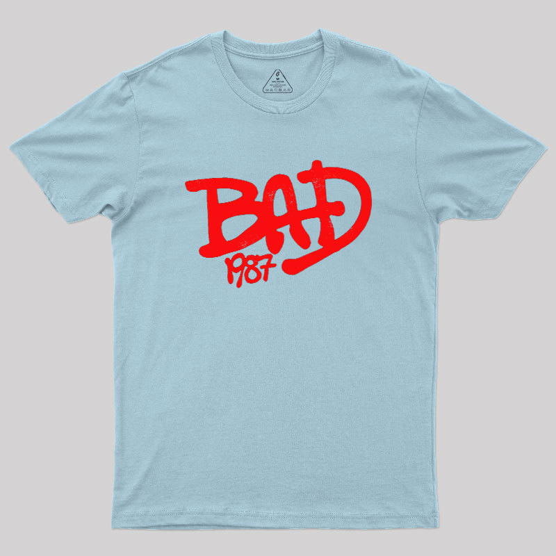 Bad 1987 Geek T-Shirt