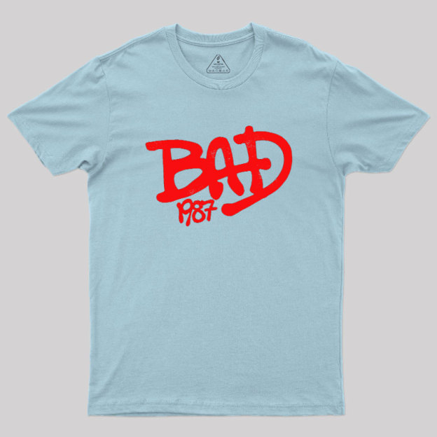 Bad 1987 Geek T-Shirt