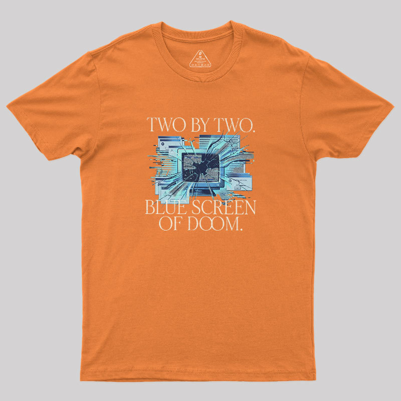 Blue Screen Ark Geek T-Shirt