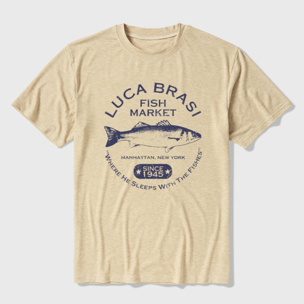Luca Brasi Fish Market - Since 1945 Ultra Soft Heather Tees