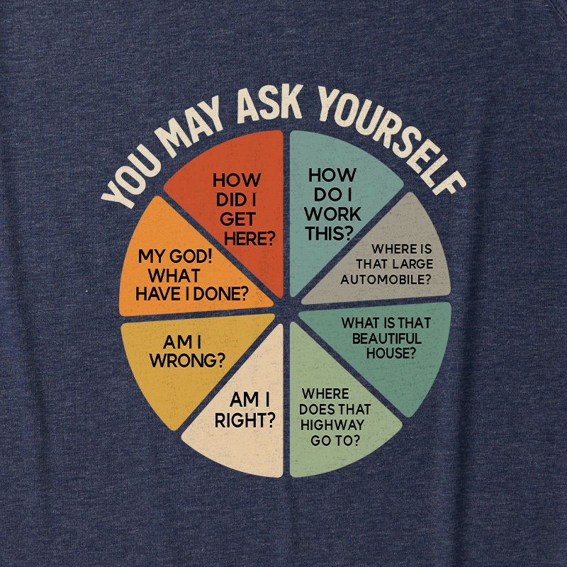 You May Ask Yourself Ultra Soft Heather Tank