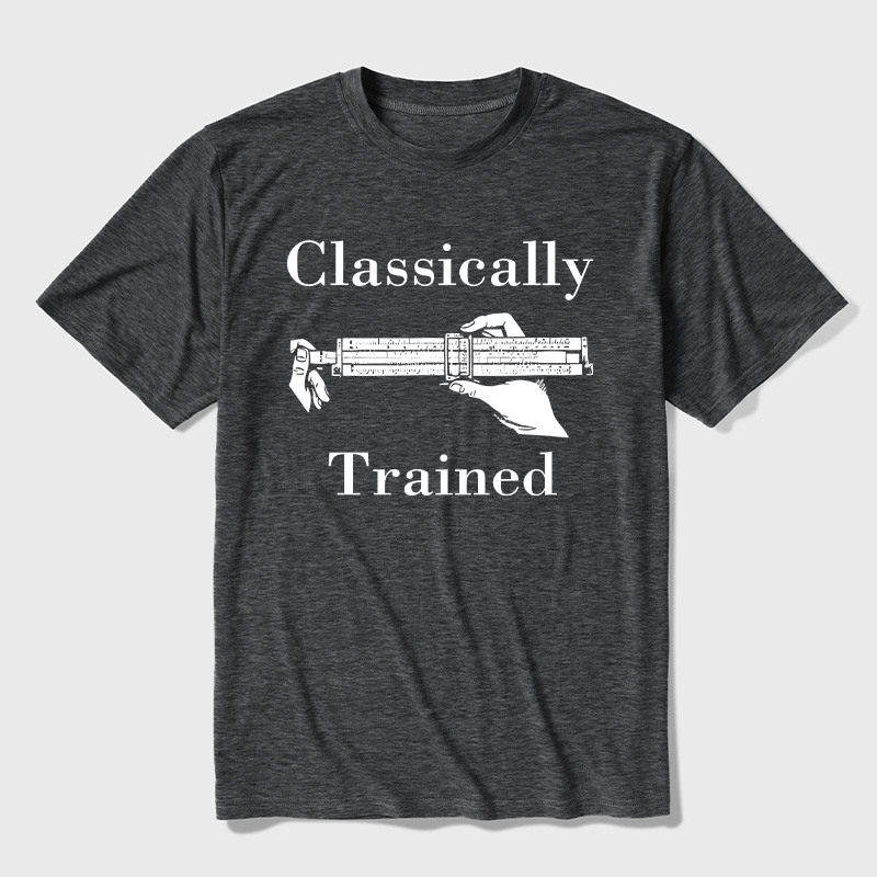 Slide Rule Classically Trained Ultra Soft Heather Tees
