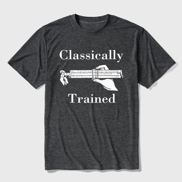 Slide Rule Classically Trained Ultra Soft Heather Tees