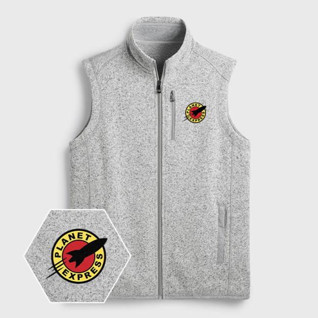Planet Express Geek Sweater Fleece Vest