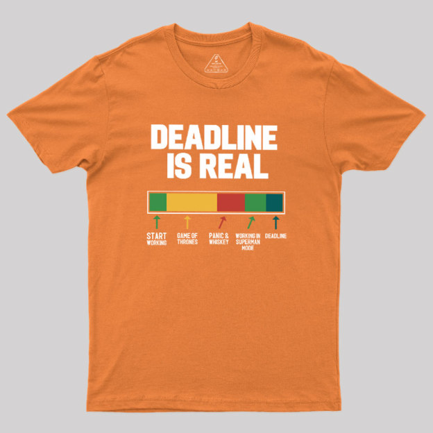 Deadline Dynamics Geek T-Shirt