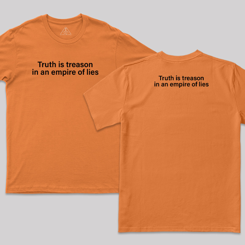 Truth Rebel Front and Back Printed T-Shirt