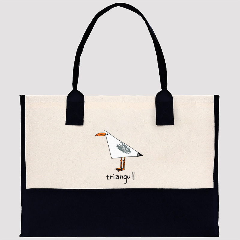 Triangull Cotton Tote Bag