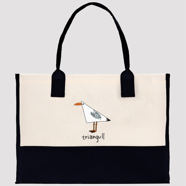 Triangull Cotton Tote Bag