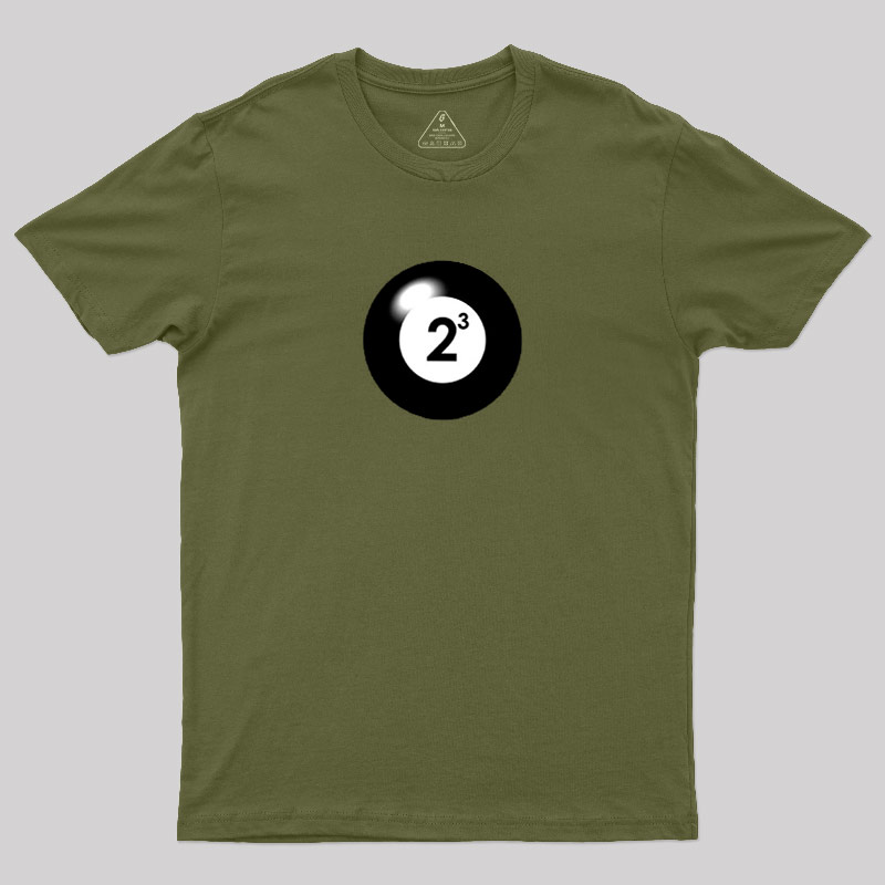 Funny Math 8 Ball Geek T-Shirt