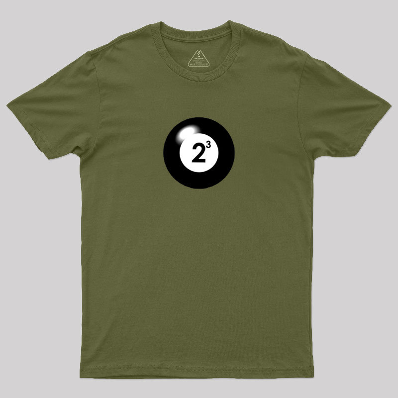 Funny Math 8 Ball Geek T-Shirt