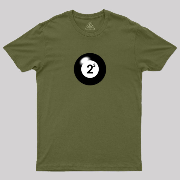 Funny Math 8 Ball Geek T-Shirt