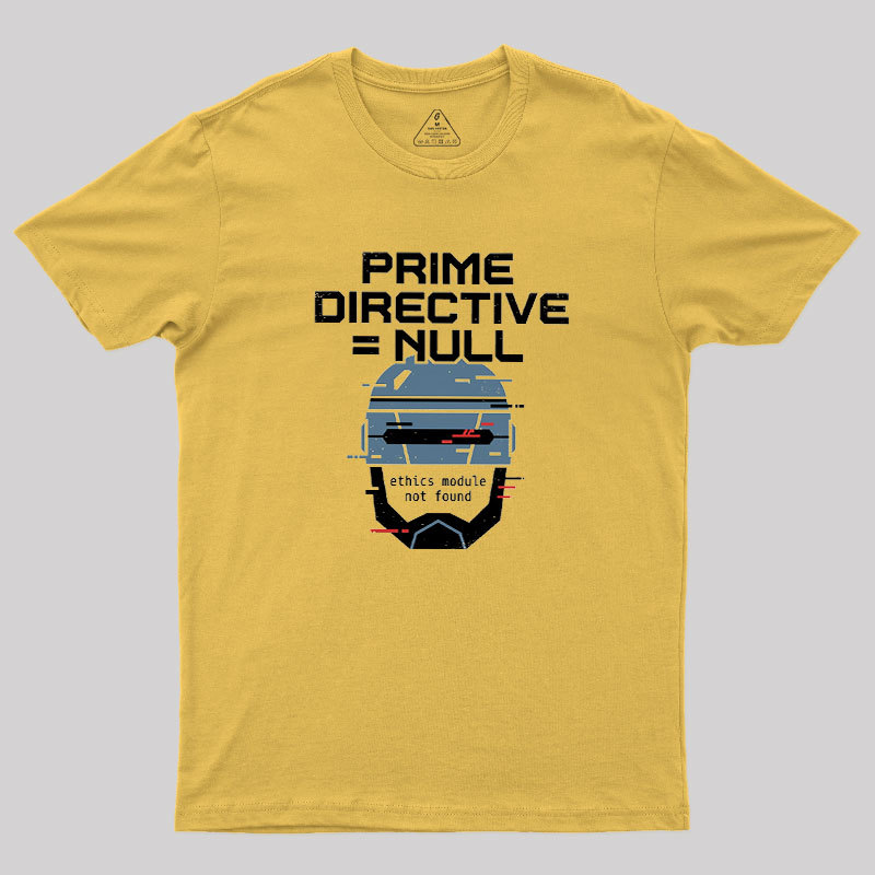 Prime Directive Null Geek T-Shirt