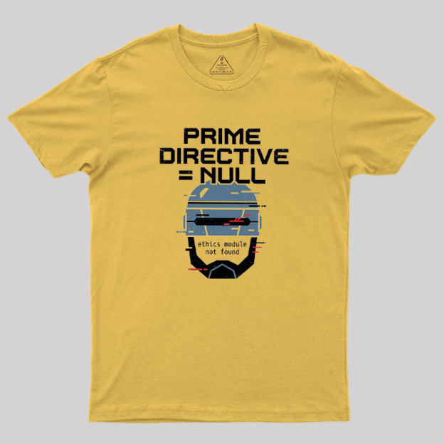 Prime Directive Null Geek T-Shirt