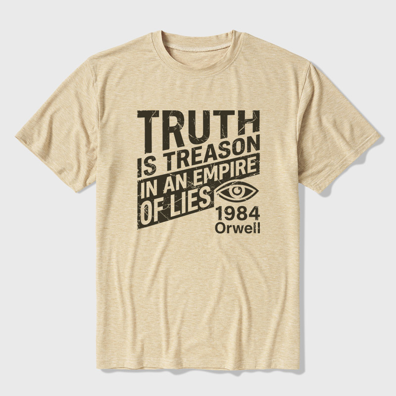 1984 Orwell Ultra Soft Heather Tee