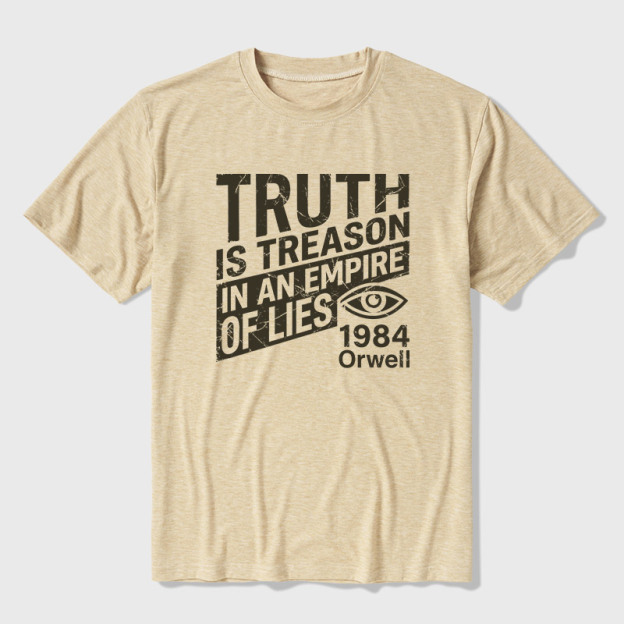 1984 Orwell Ultra Soft Heather Tee