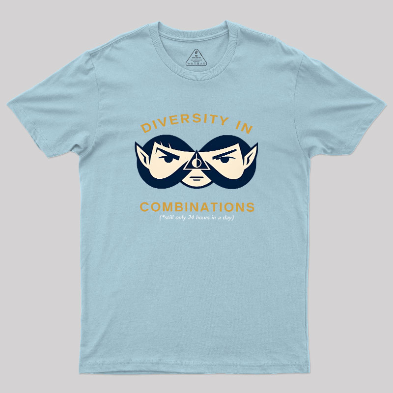 Diversity In Combinations Geek T-Shirt