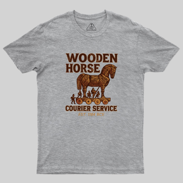 Trojan Courier Geek T-Shirt