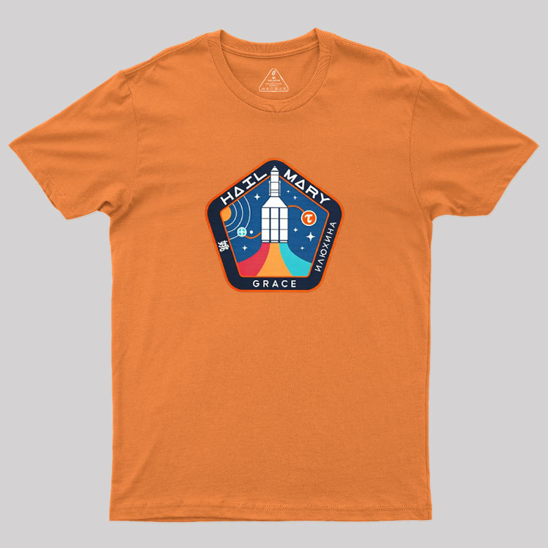 Astronaut Pi Symbol Geek T-Shirt