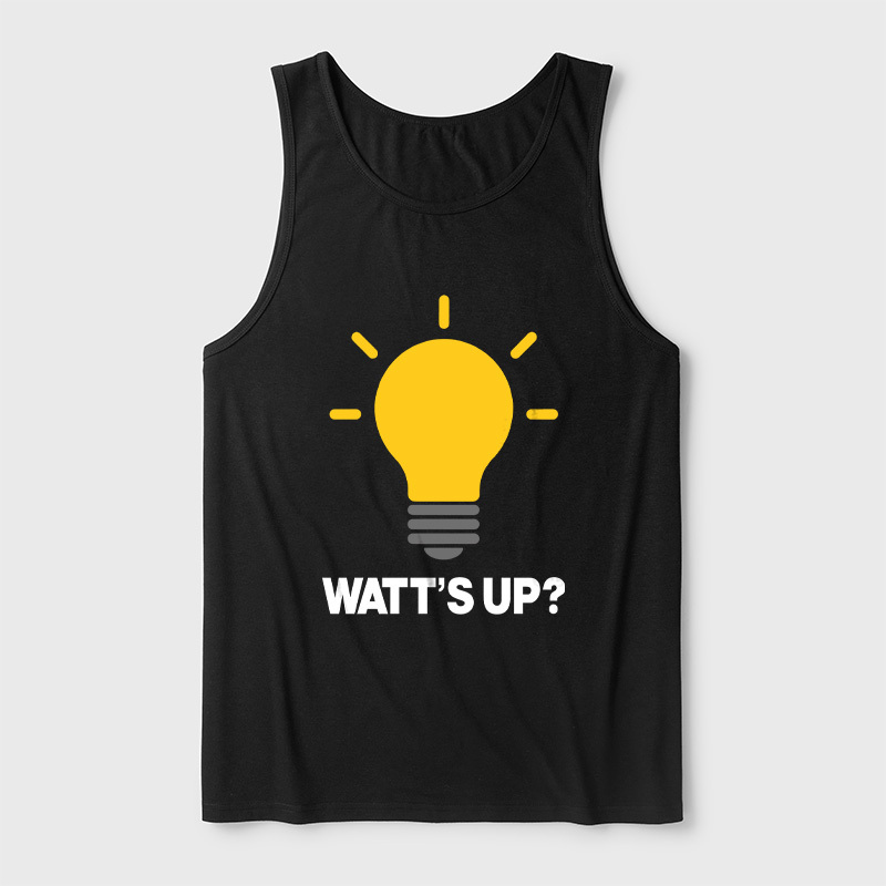 Watt's Up Ultra Soft Heather Tank