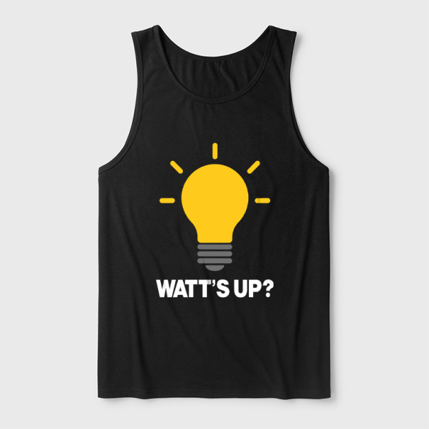 Watt's Up Ultra Soft Heather Tank