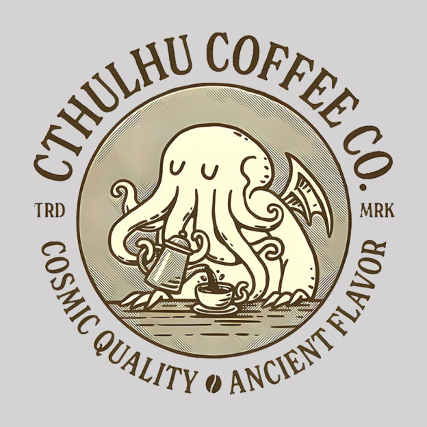 Cthulhu Coffee Co Geek T-Shirt
