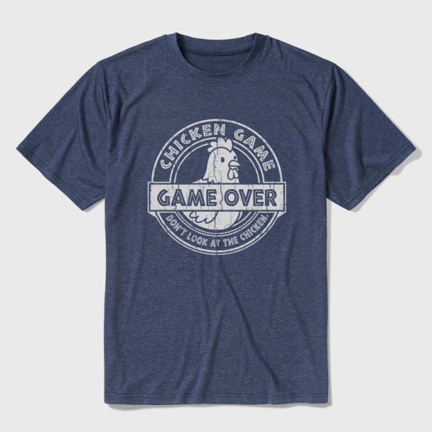 Chicken Game Ultra Soft Heather Tee