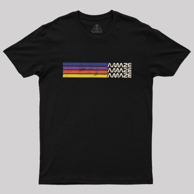 Amaze Retro Geek T-Shirt