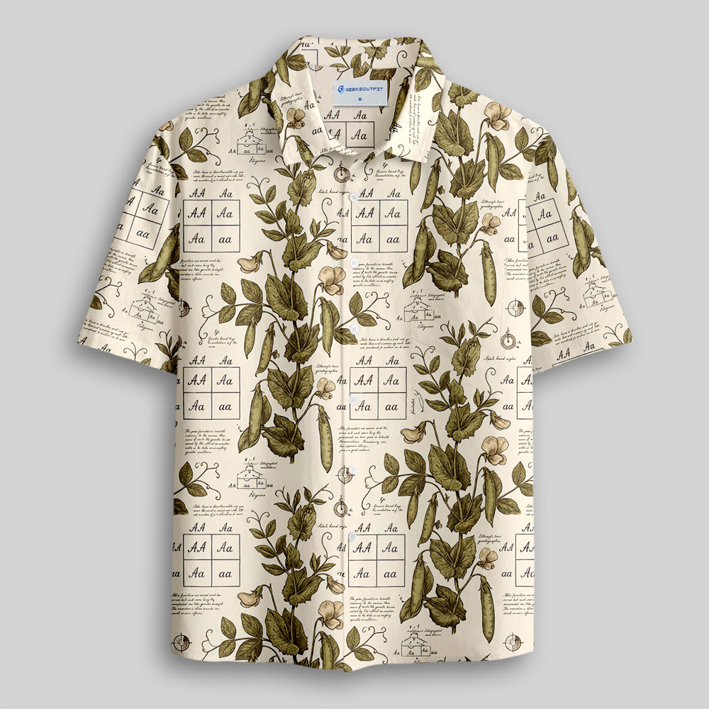 Mendel’s Peas Button Up Pocket Shirt