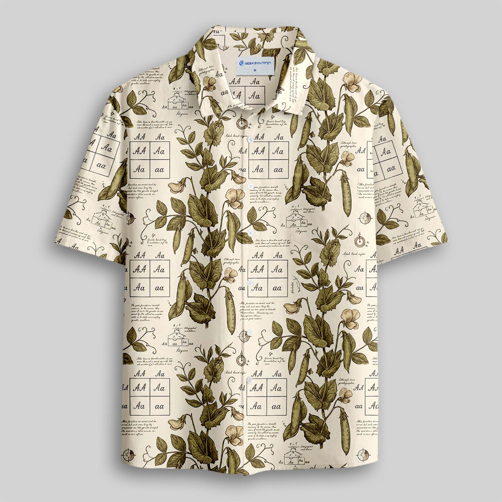 Mendel’s Peas Button Up Pocket Shirt