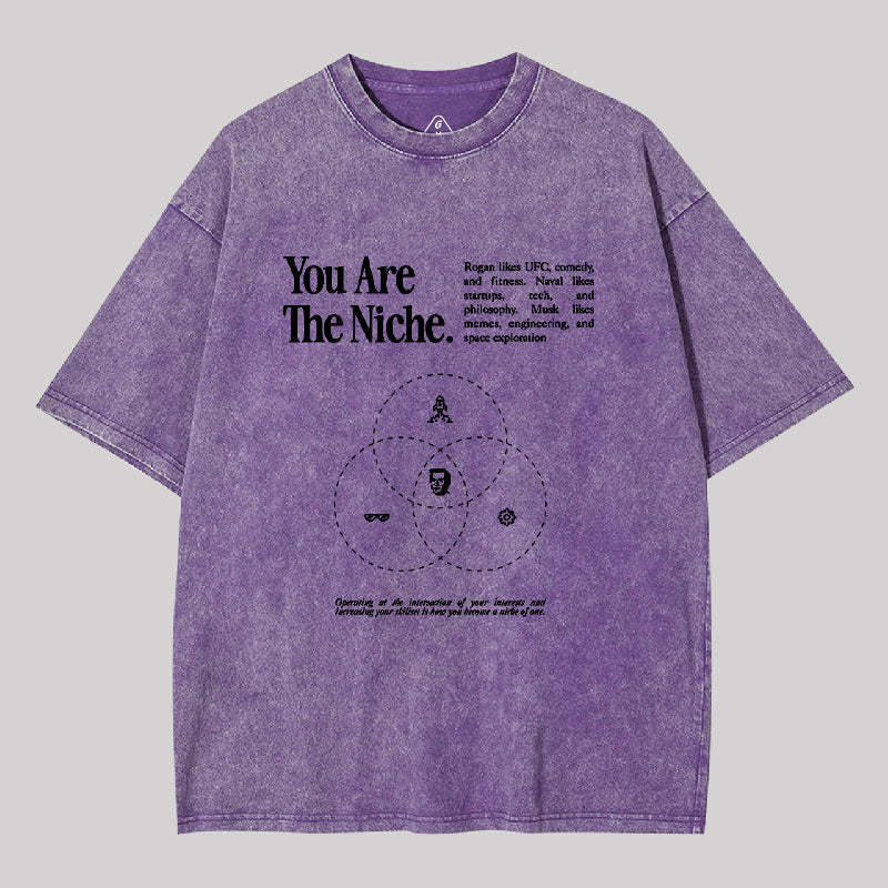 You Are The Niche Washed T-shirt