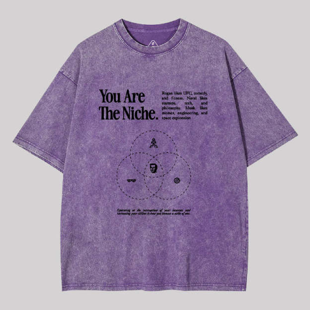 You Are The Niche Washed T-shirt