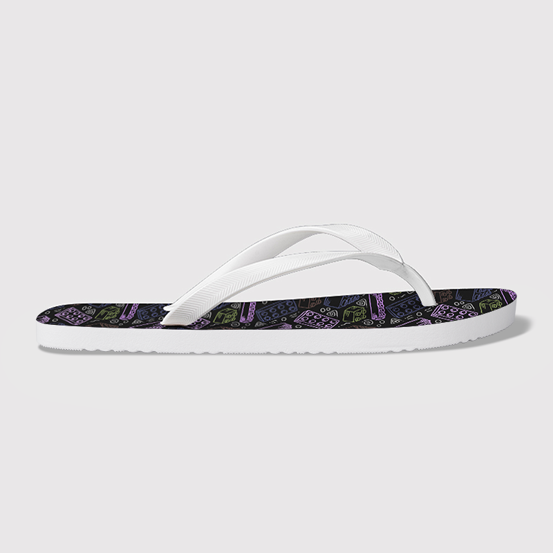 Build and Play Geek Flip Flops