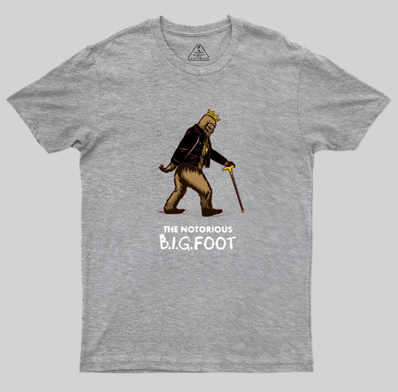 The Notorious B.I.G.Foot Geek T-Shirt
