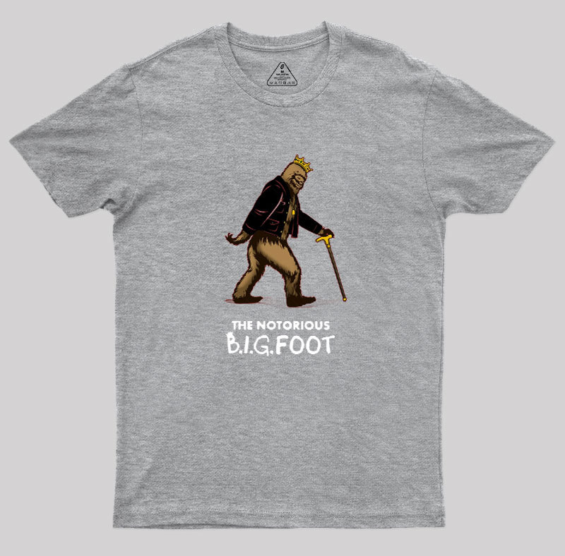 The Notorious B.I.G.Foot Geek T-Shirt