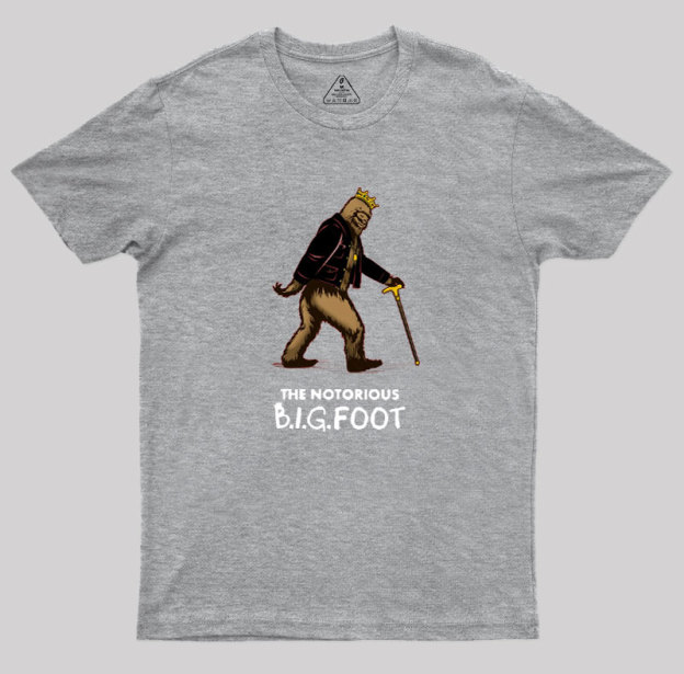 The Notorious B.I.G.Foot Geek T-Shirt