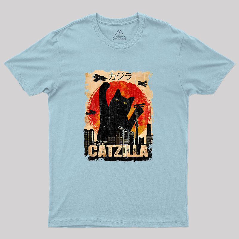 Black Cat Geek T-Shirt