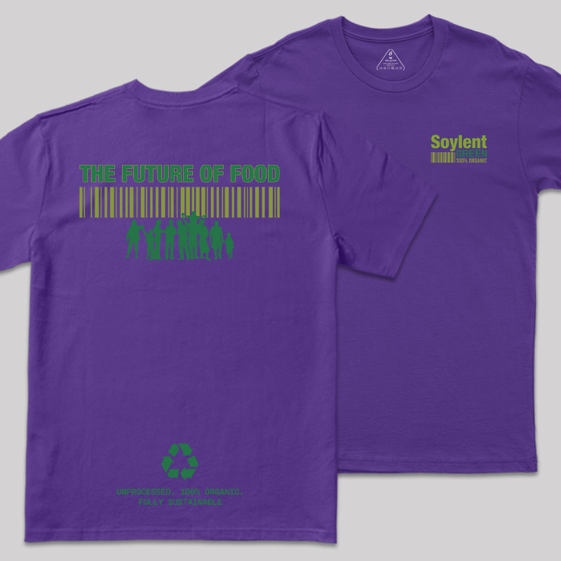 Soylent Green Front and Back Printing Geek T-Shirt