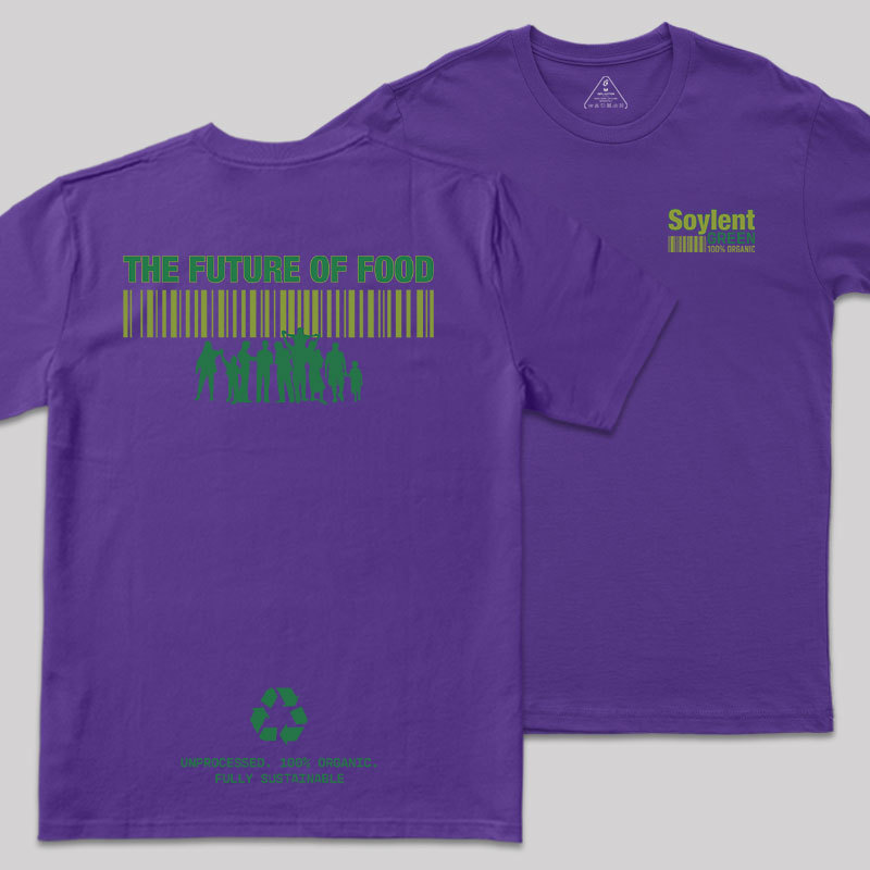 Soylent Green Front and Back Printing Geek T-Shirt