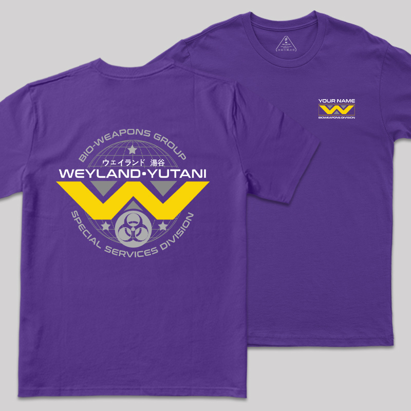 Personalized Weyland Yutani Scifi Geek T-Shirt
