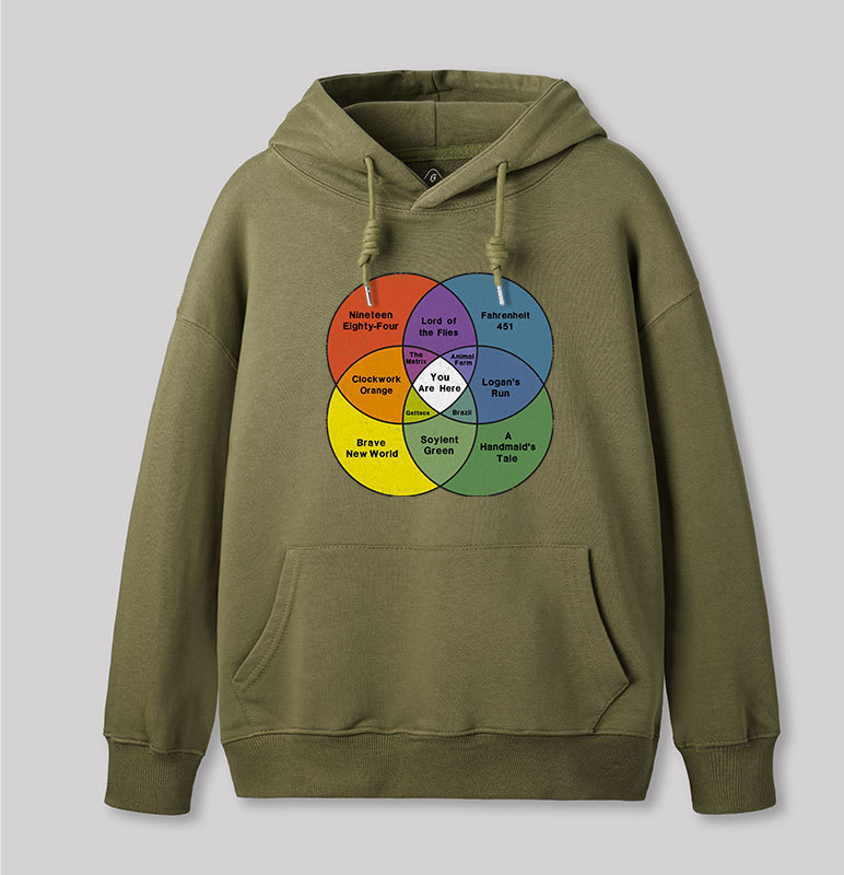 You Are Here Geek Hoodie